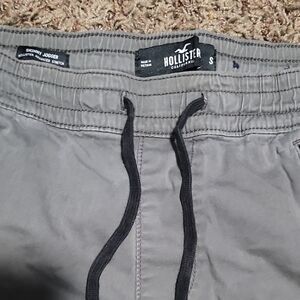 Hollister Charcoal Jogger Pants
